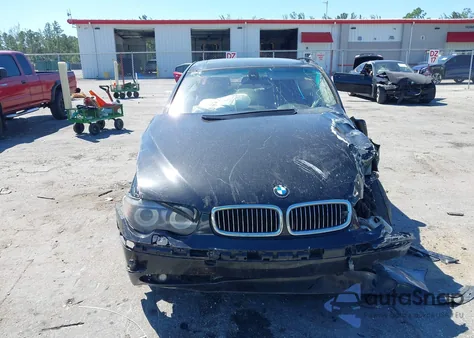 2005 BMW 745I из США, поврежденный, VIN WBAGL63585DP76177